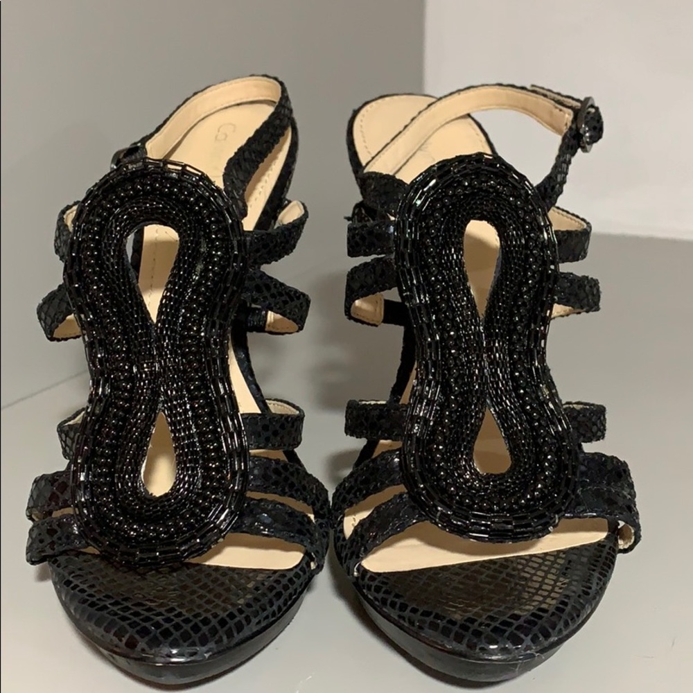 Calvin Klein open toe and heel size 8